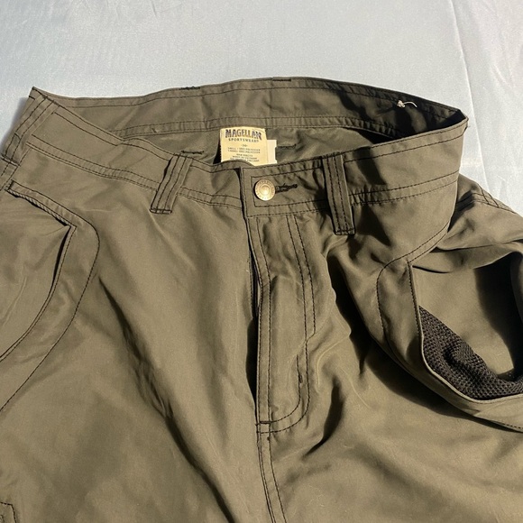 Magellan Outdoors Tan Cargo Pants Relaxed Fit Straight Leg - Picture 7 of 15